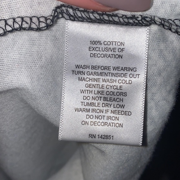 Rebecca Malone black & white shirt women’s top S - Picture 5 of 5